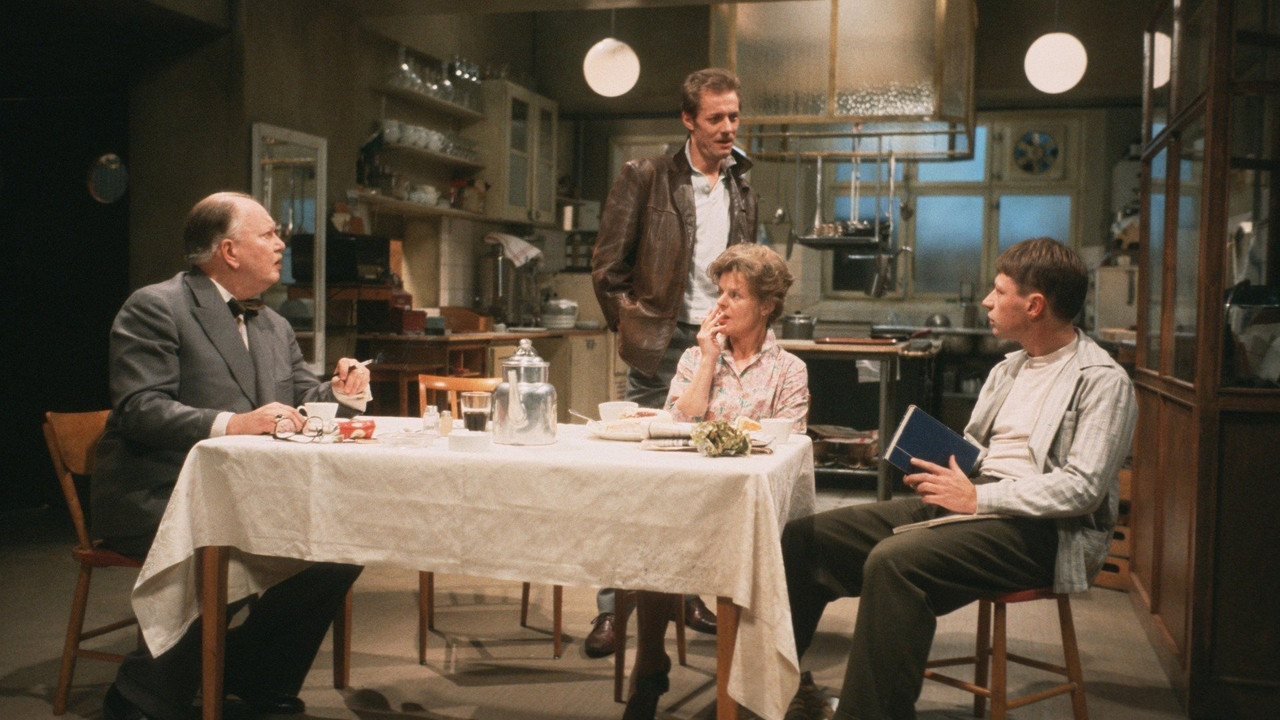 Natten är dagens mor backdrop