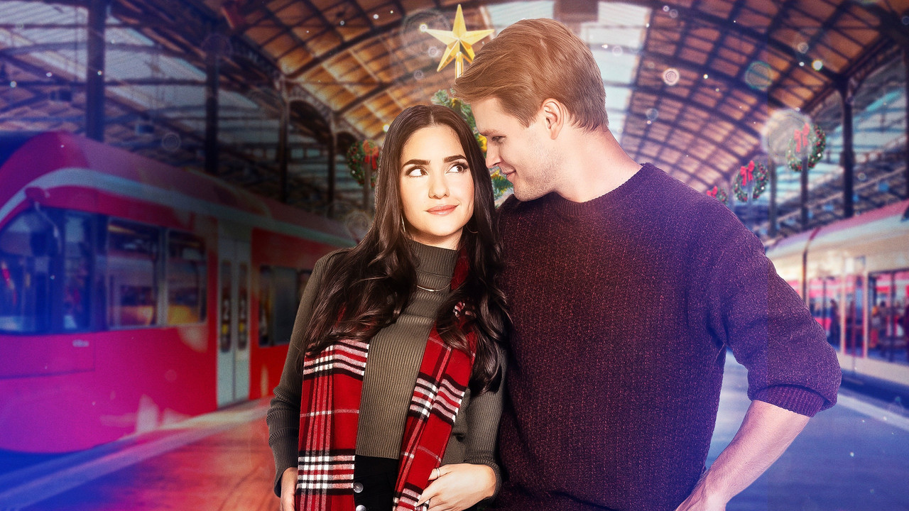 Dashing Home for Christmas backdrop