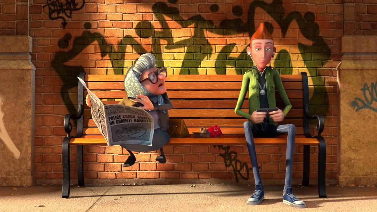 Snack Attack backdrop