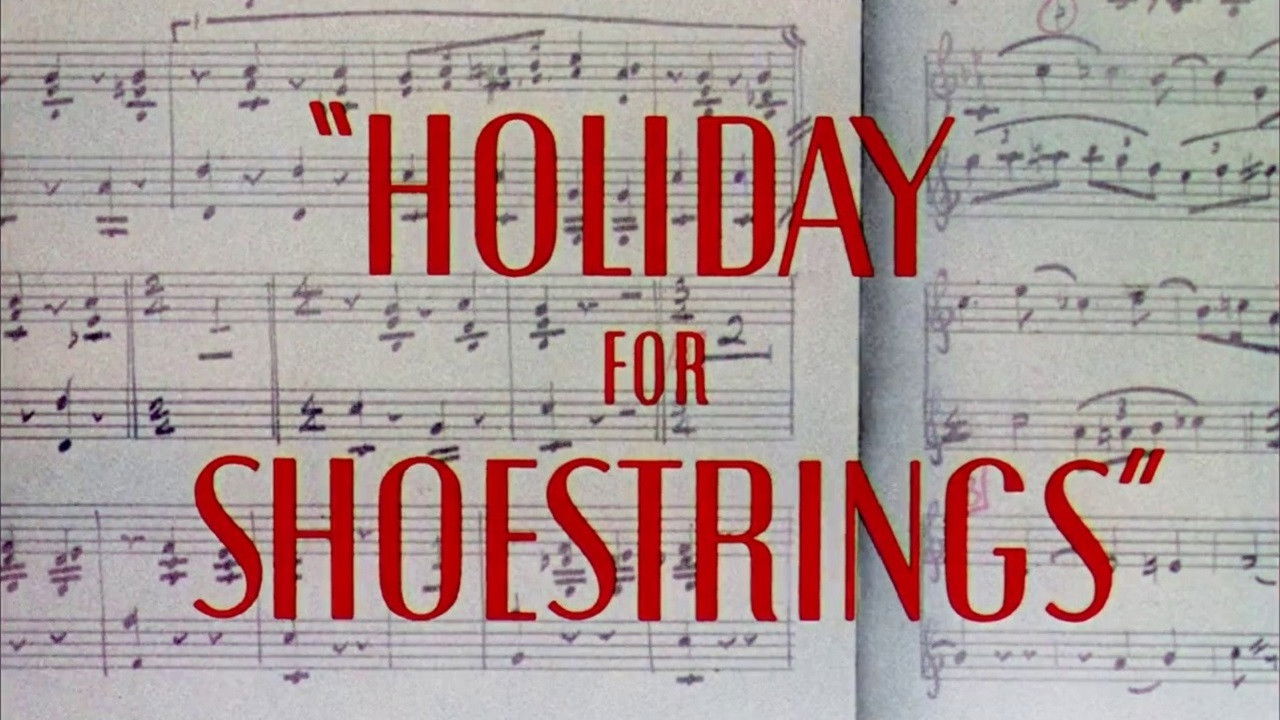 Holiday for Shoestrings backdrop