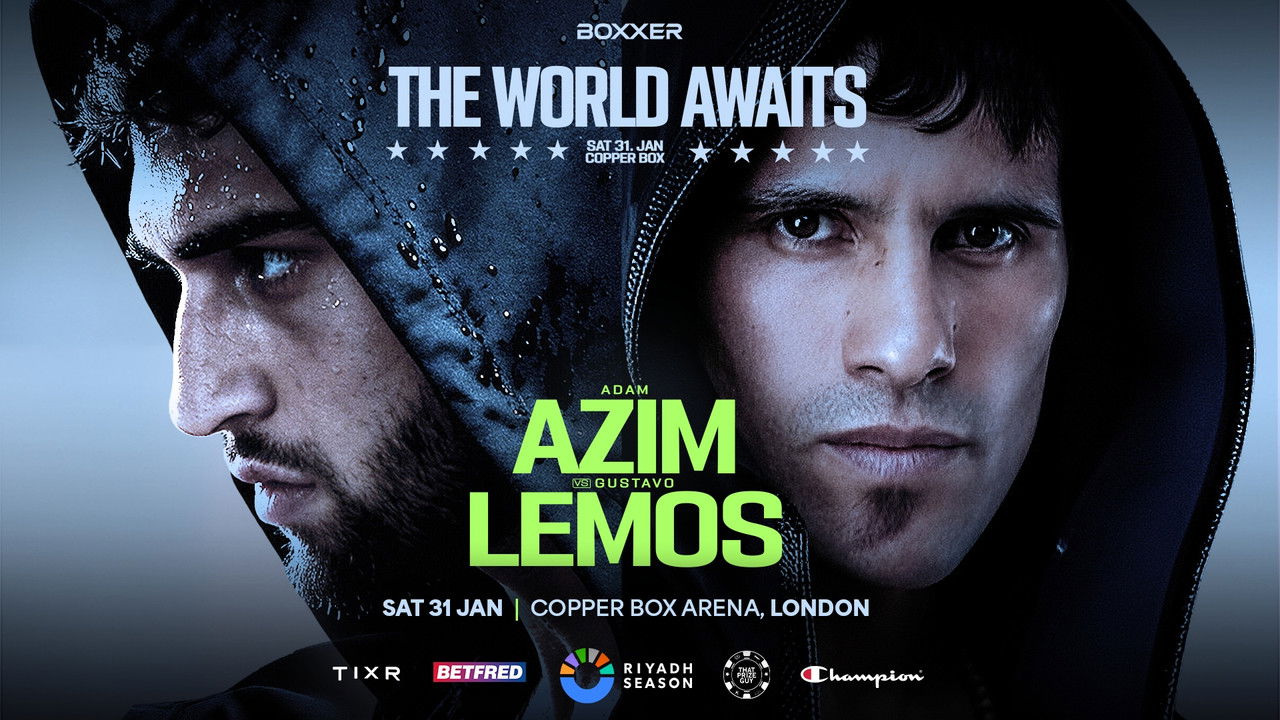 Adam Azim vs. Gustavo Lemos backdrop