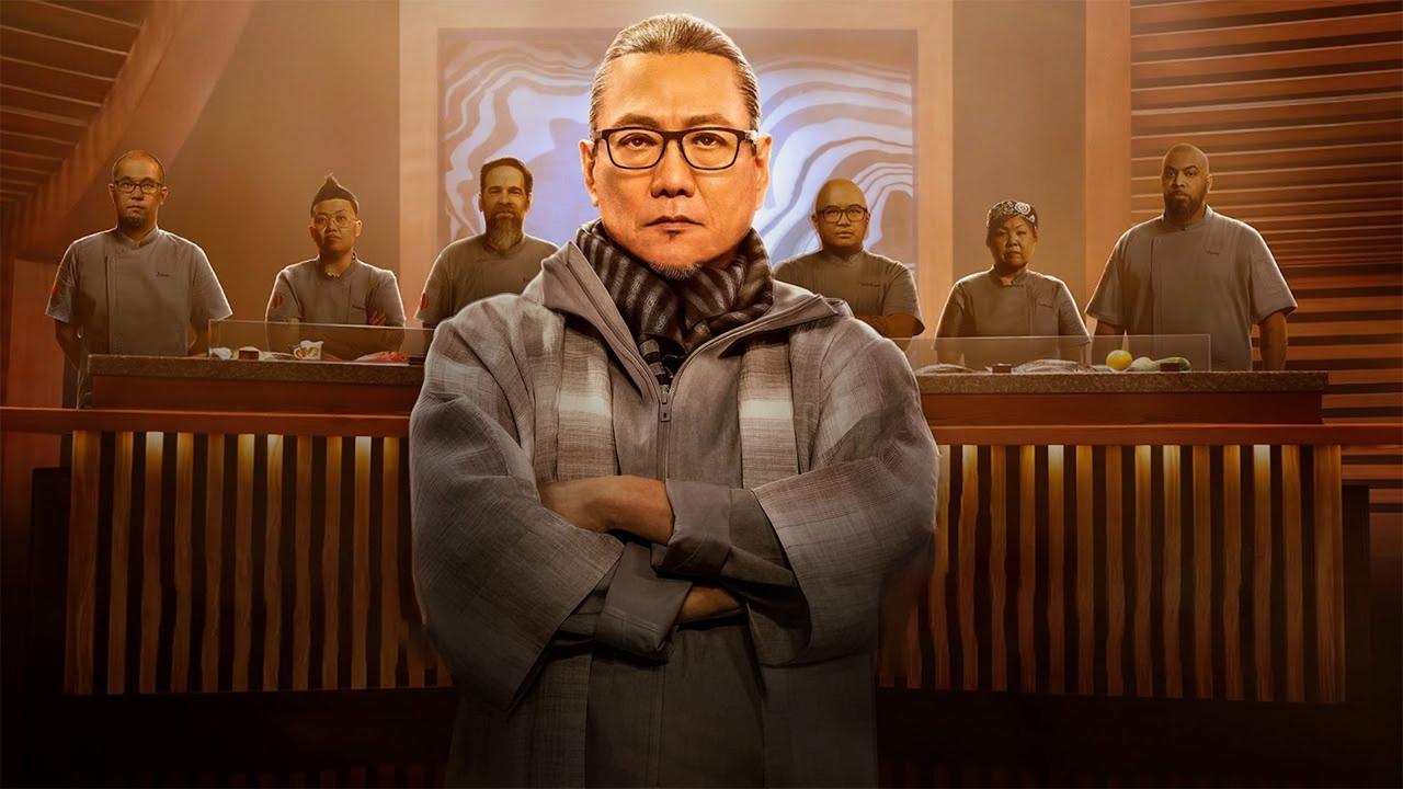 Morimoto's Sushi Master backdrop