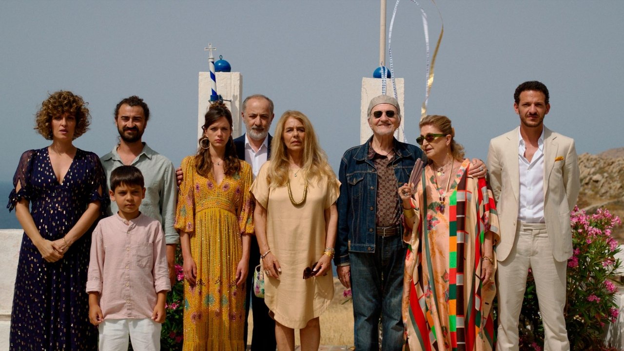 I Love Greece backdrop