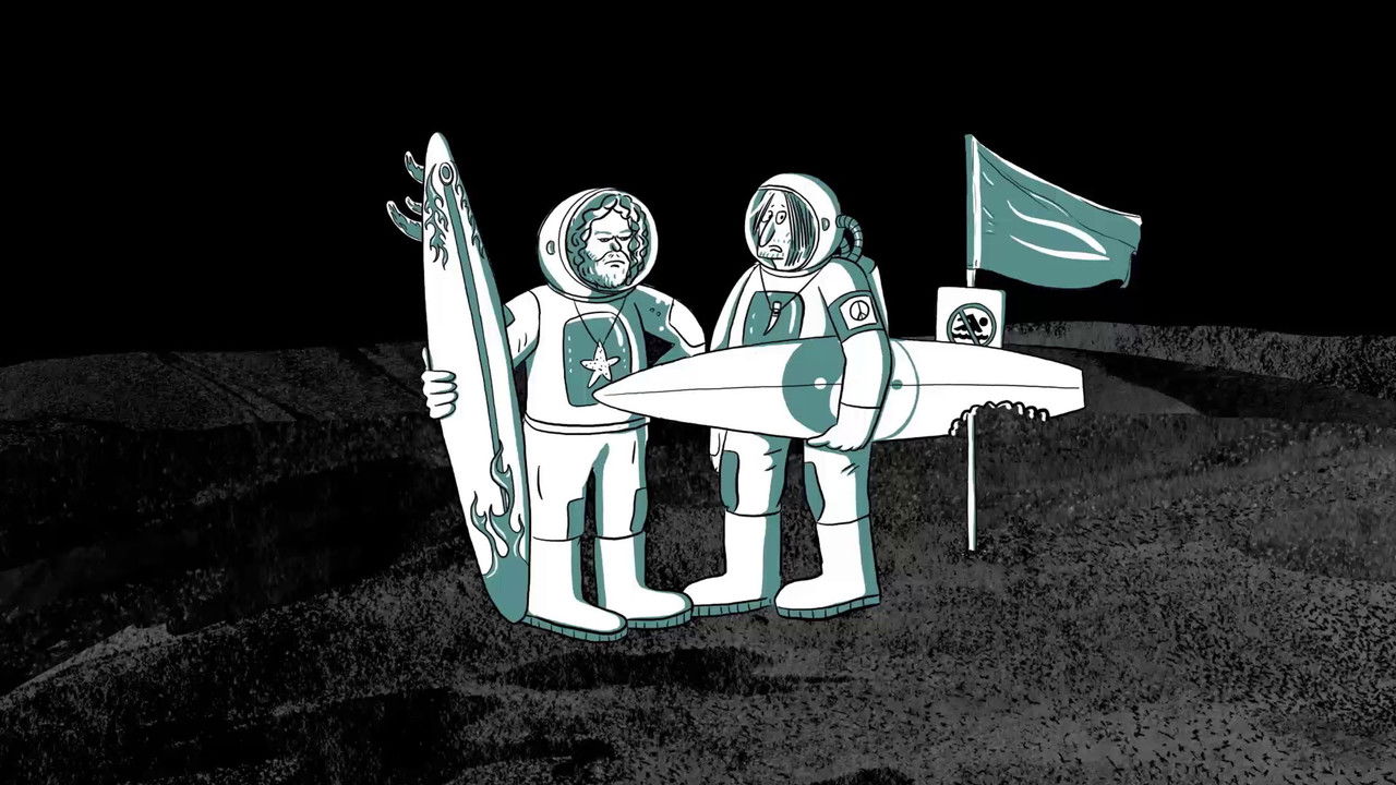 The Moon and Us backdrop