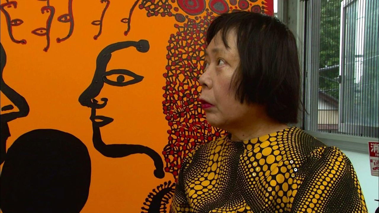 Polka Dot Superstar: The Amazing World of Yayoi Kusama backdrop