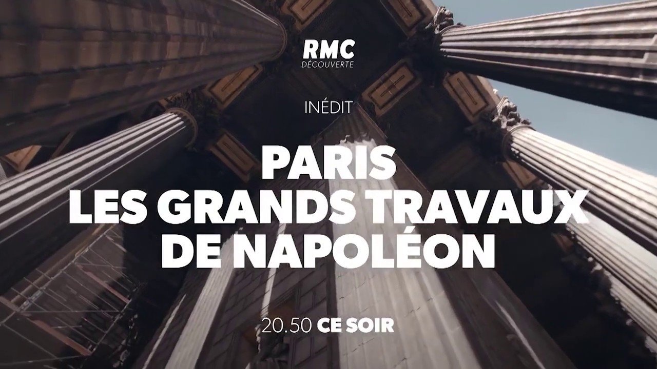 Paris, les grands travaux de Napoléon backdrop