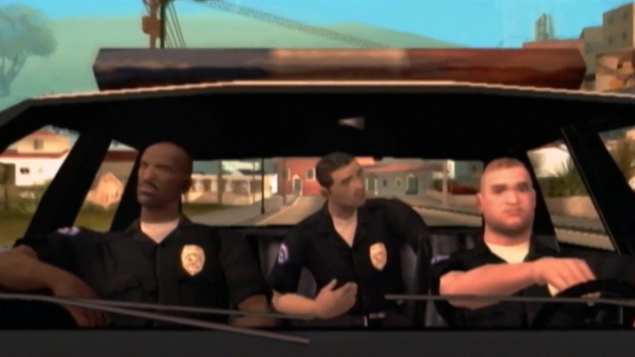 Grand Theft Auto: San Andreas - The Introduction backdrop
