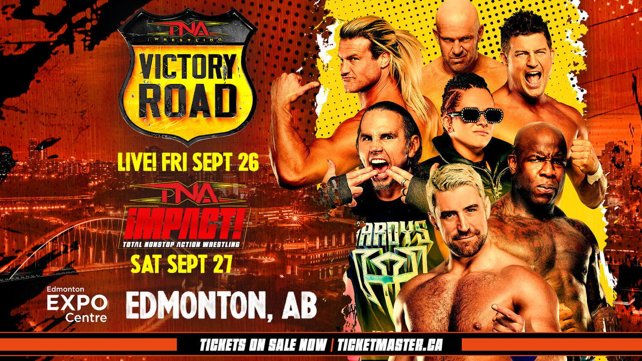 TNA Victory Road 2025 backdrop