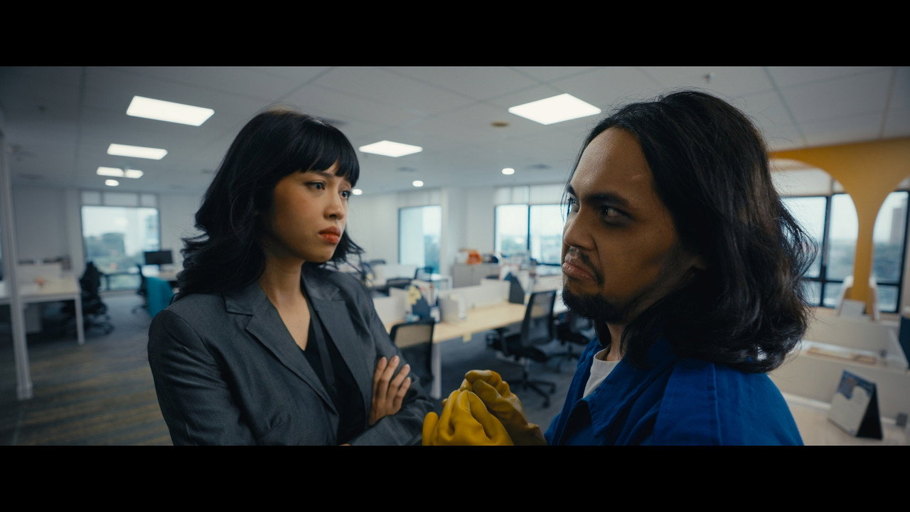 The Rooftop is Empty backdrop