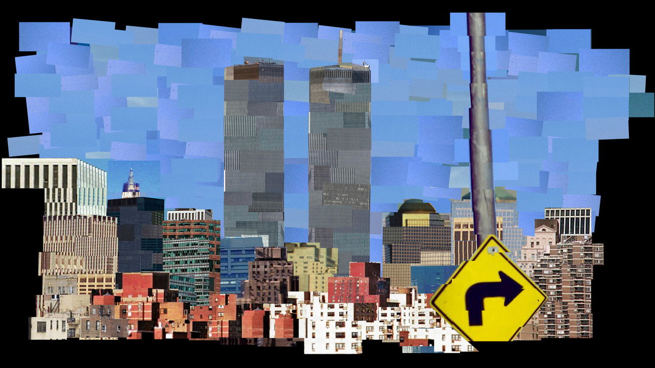 1,690 Photographs of 9/11 in Stop Motion backdrop