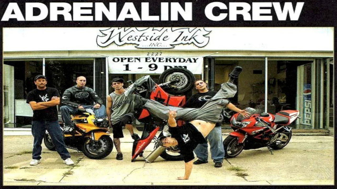 Adrenaline Crew 100% Illegal backdrop
