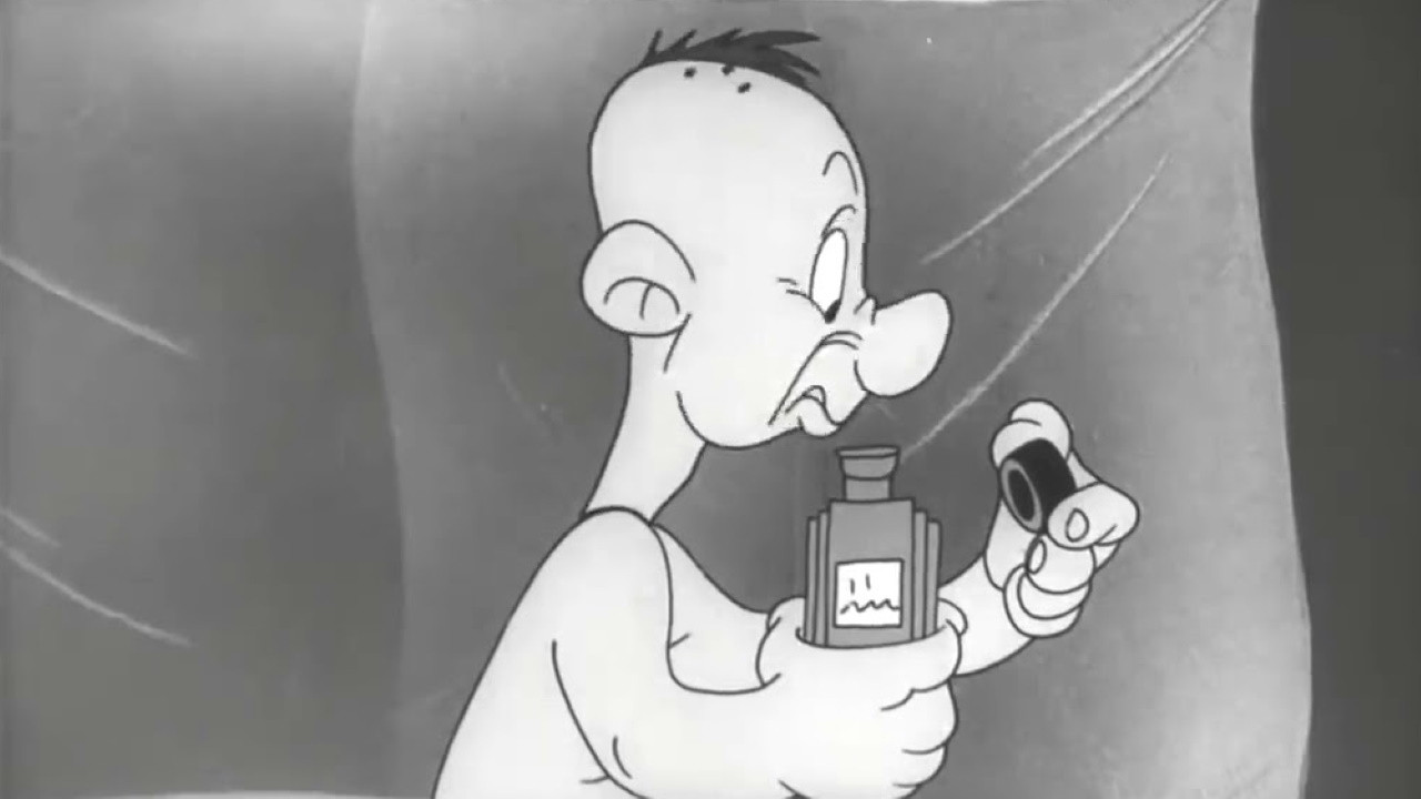 Private Snafu vs. Malaria Mike backdrop