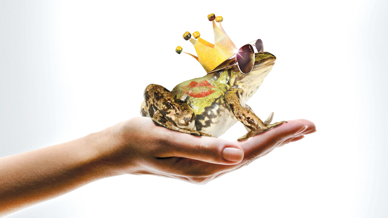 A Prince (almost) Charming backdrop