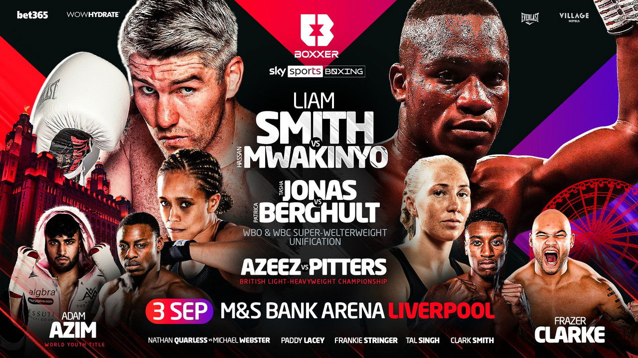 Liam Smith vs. Hassan Mwakinyo backdrop