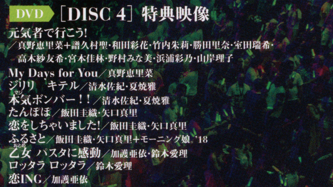 Hello! Project 2018 Summer ~OG Corner 2~ Hello! Project 20th Anniversary!! backdrop