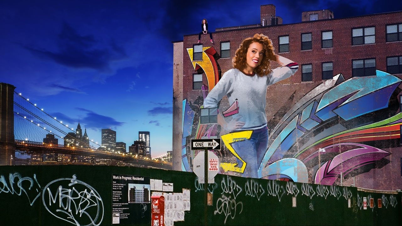 The Break with Michelle Wolf backdrop