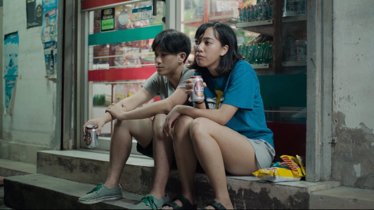 Happy Ending backdrop