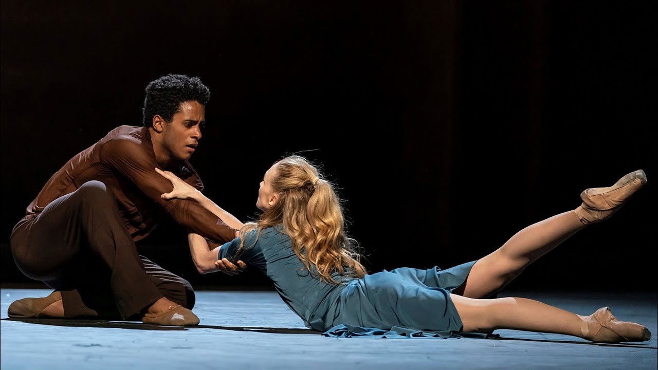 Royal Opera House: The Cellist backdrop