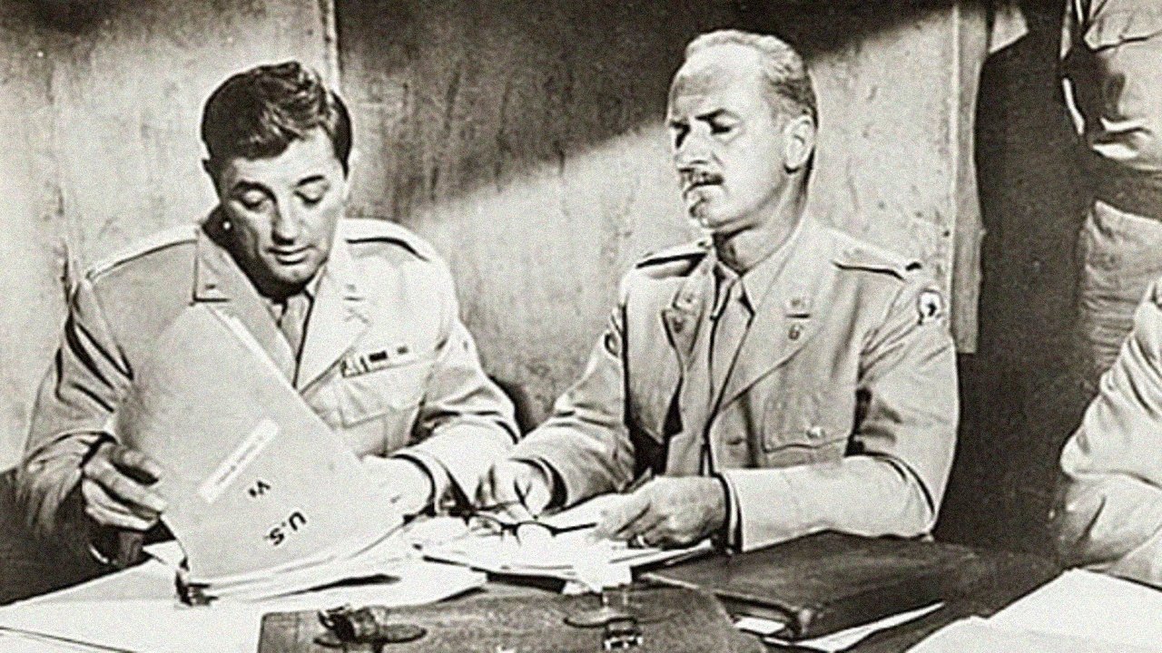 Man in the Middle backdrop