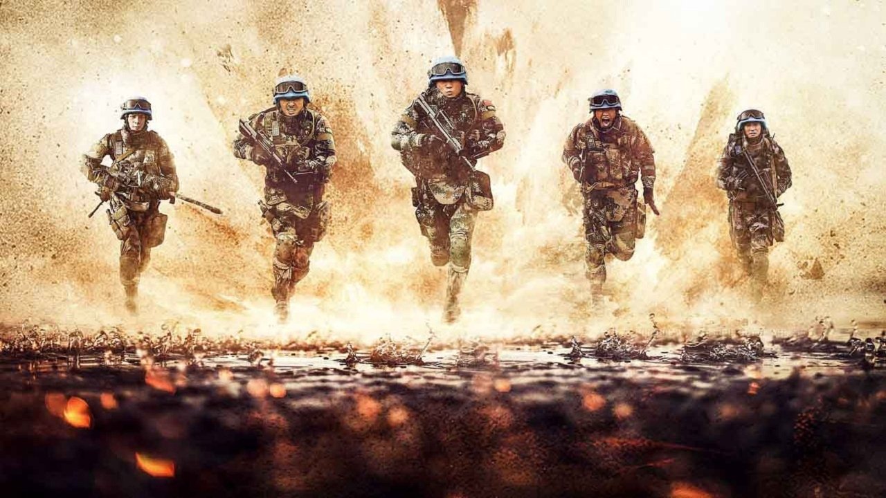 China Peacekeeping Forces backdrop