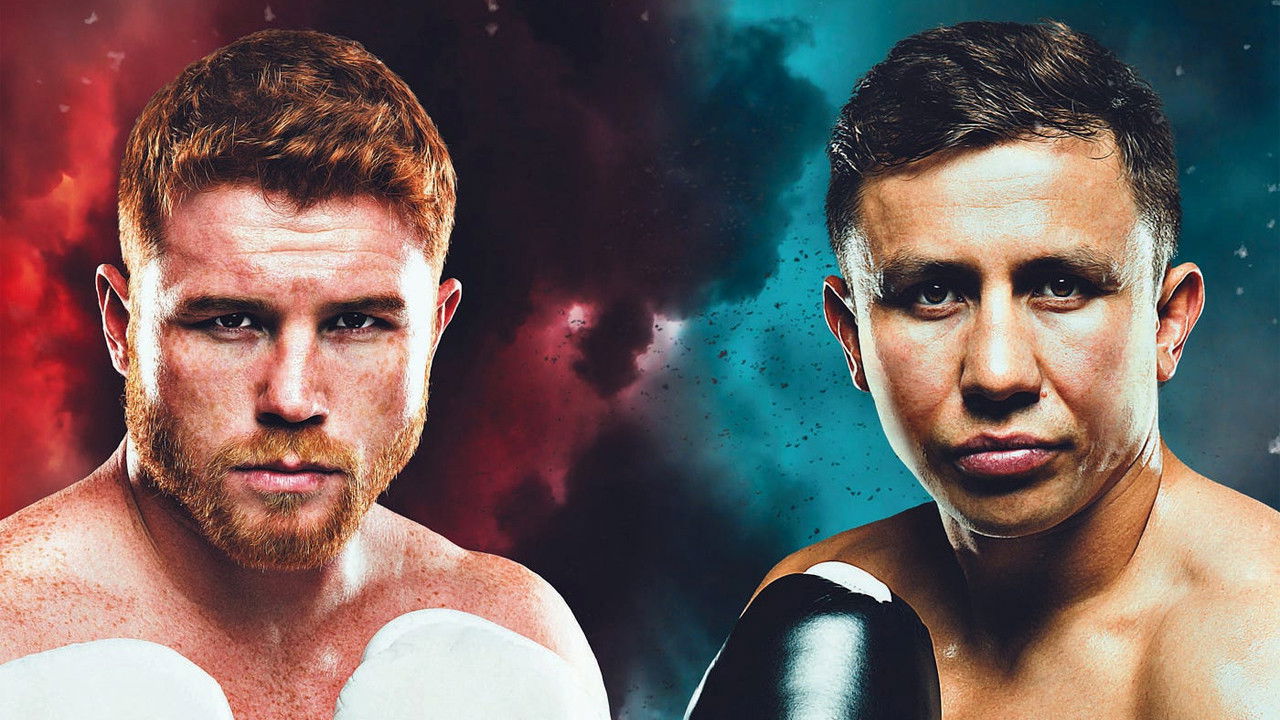 Canelo Alvarez vs. Gennady Golovkin backdrop