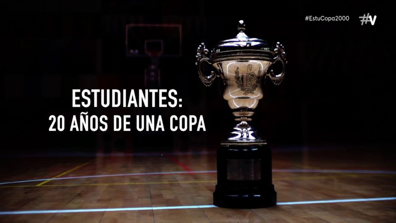 Estudiantes. 20 años de una Copa backdrop