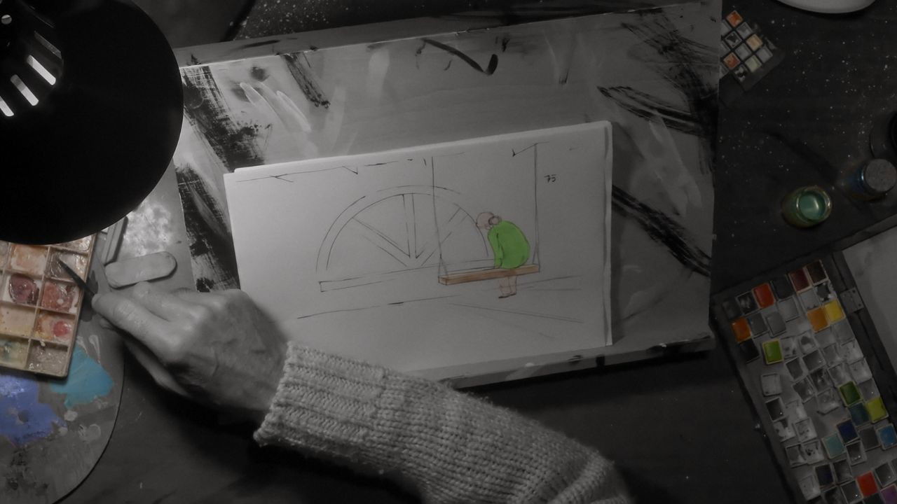 A passo due backdrop