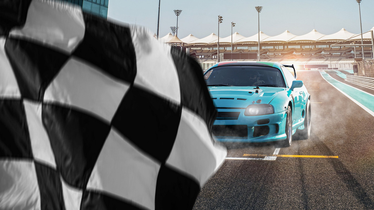 The Fastest backdrop