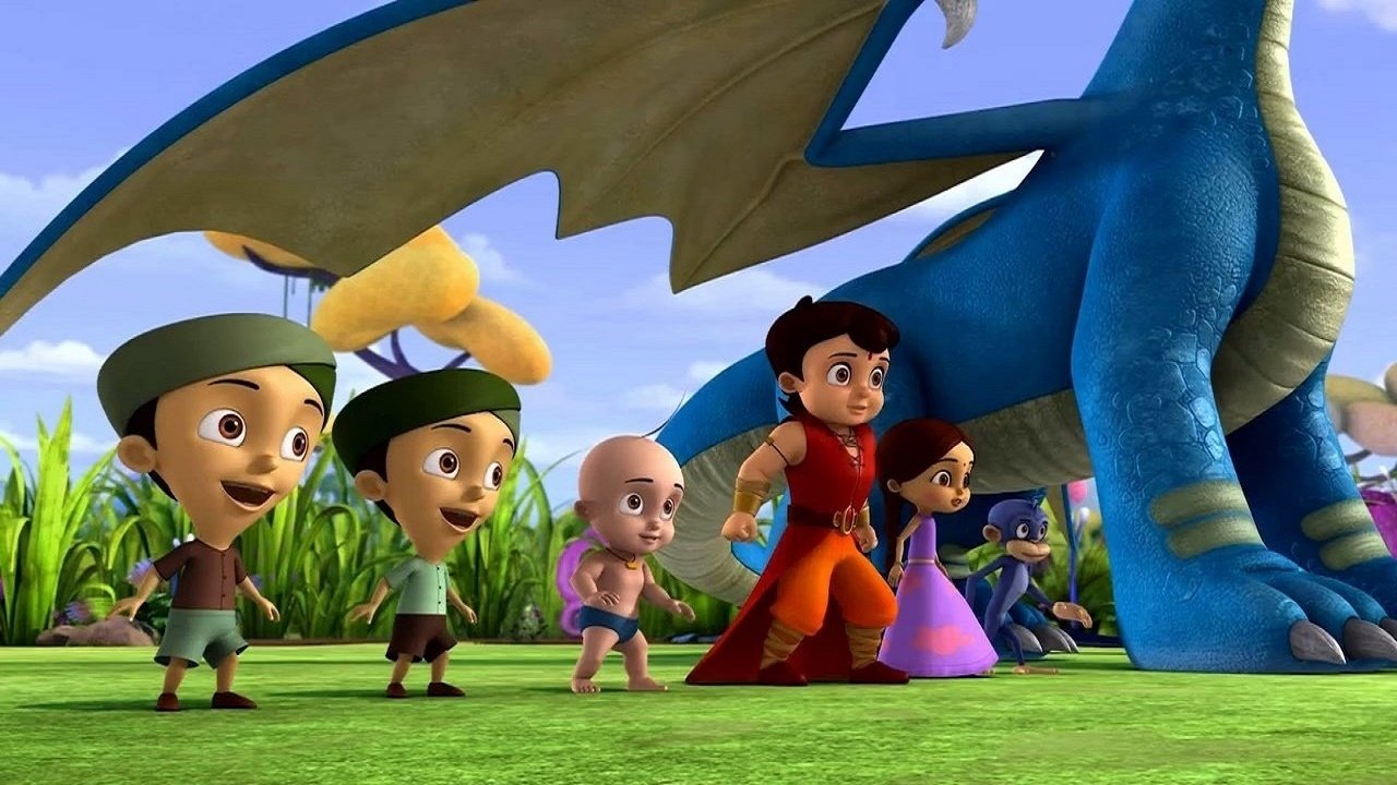 Super Bheem Toota Khush Tara backdrop