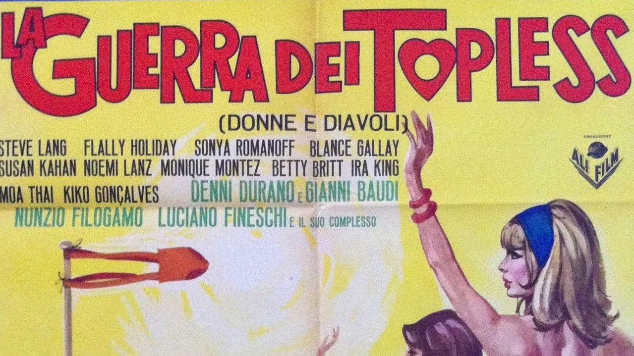 La guerra dei topless - Donne e diavoli backdrop