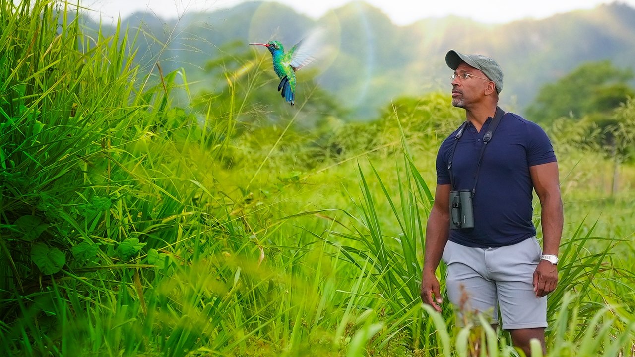 Extraordinary Birder with Christian Cooper backdrop