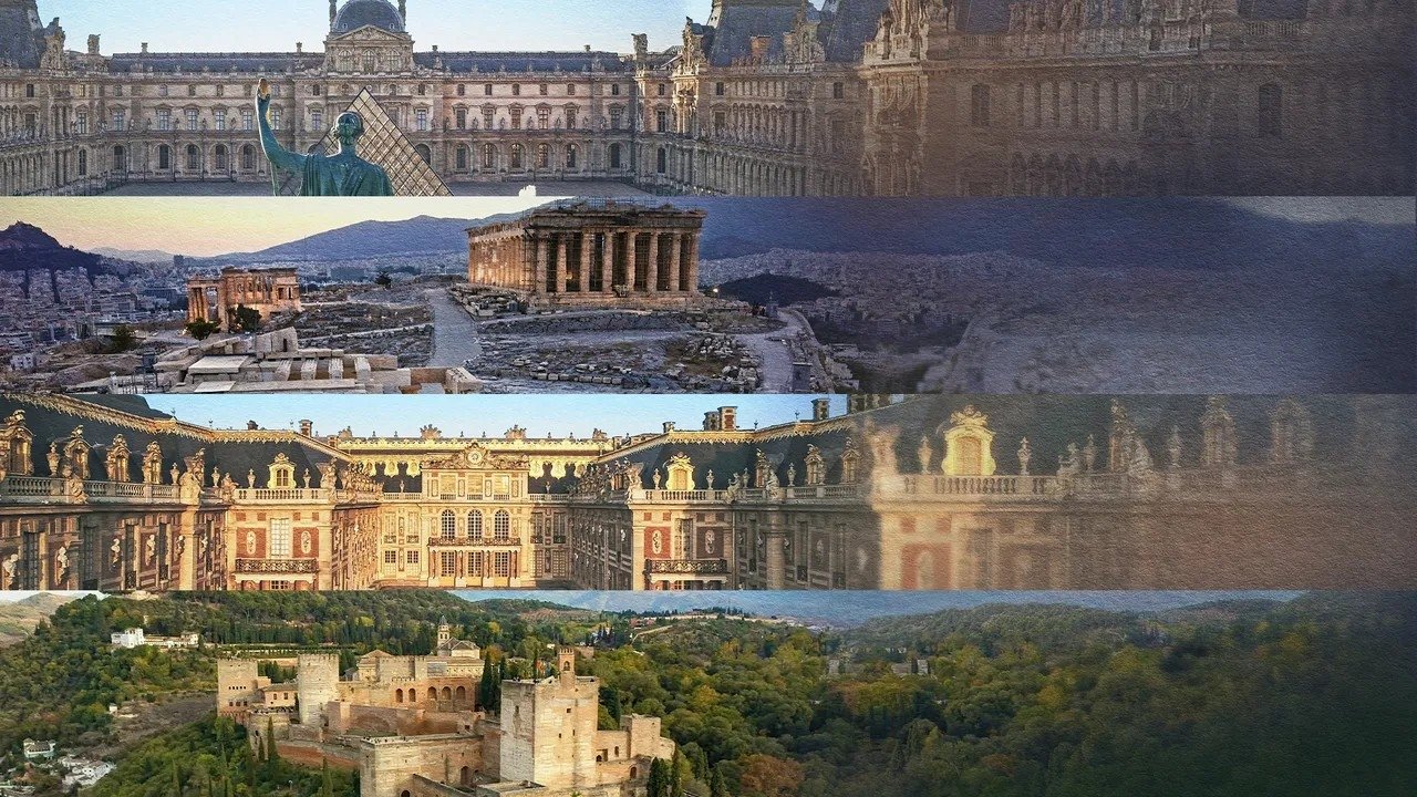 The Wonders of Europe backdrop