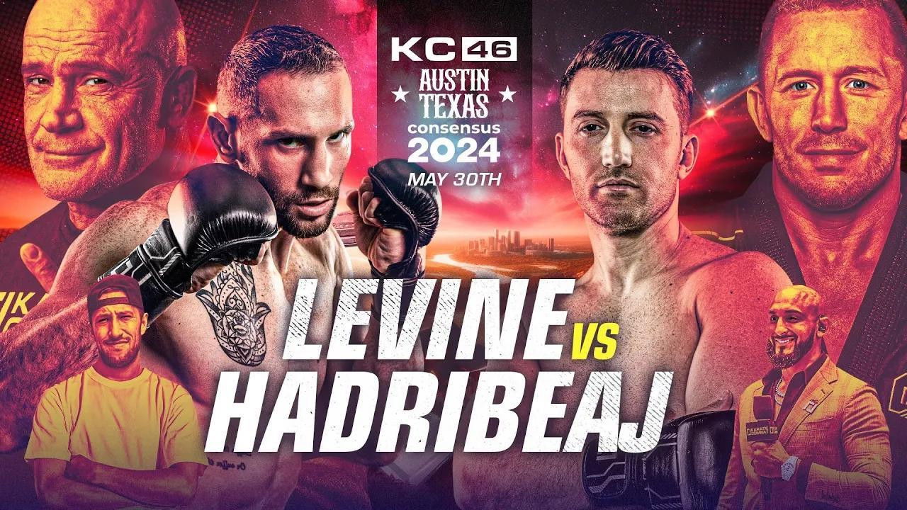 Karate Combat 46: Levine vs. Hadribeaj backdrop
