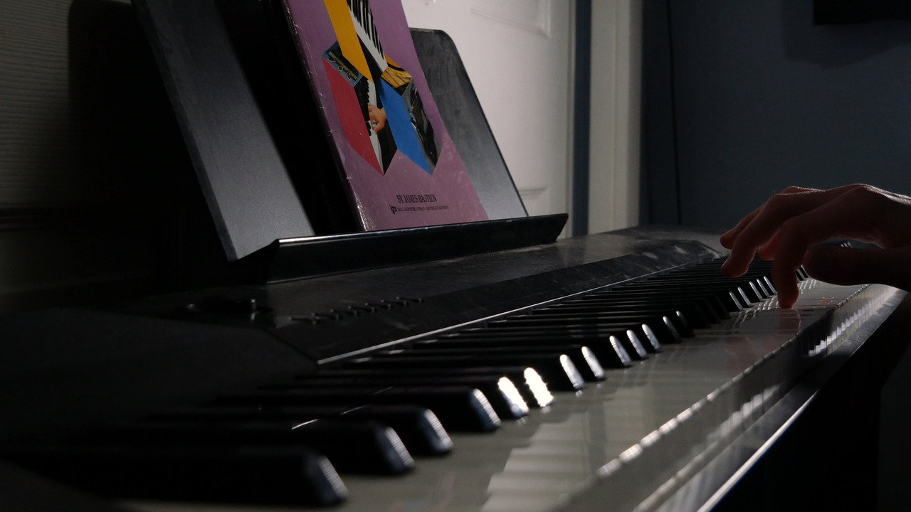 Starting A New Hobby Of Piano backdrop