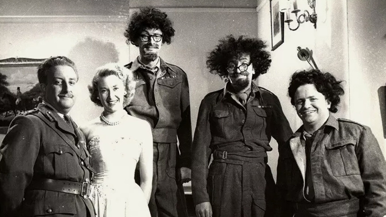 Down Among the Z Men backdrop