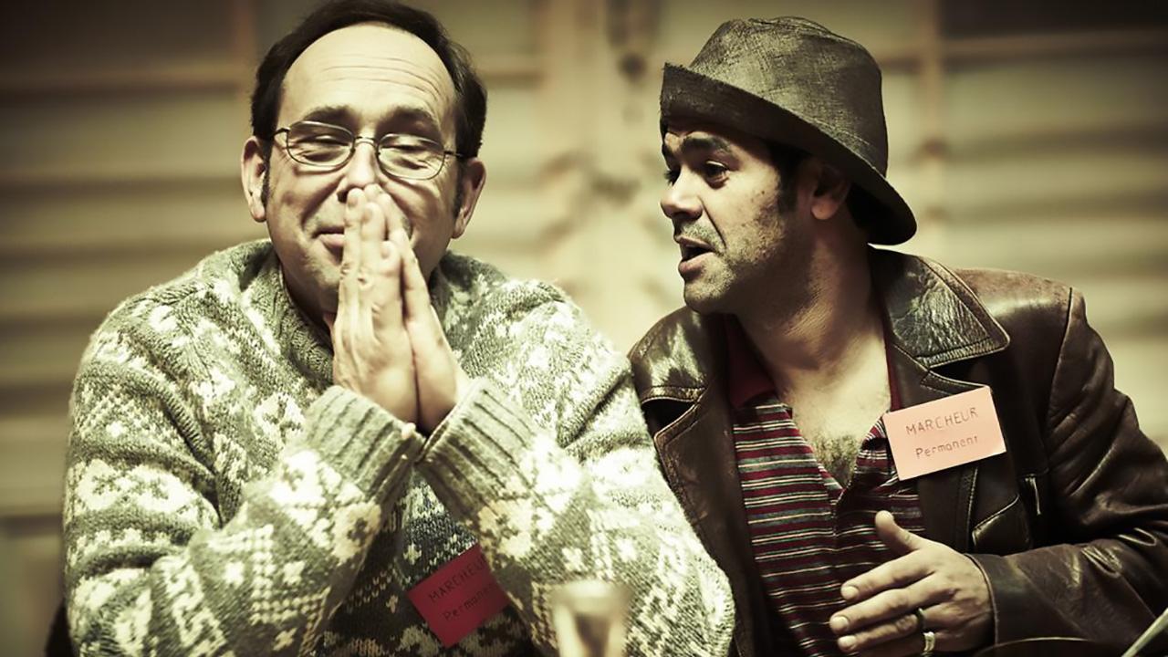 The Marchers backdrop