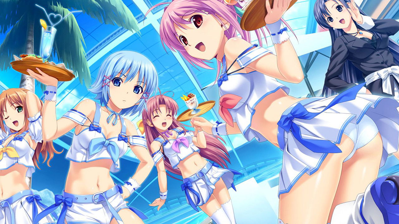 Tropical Kiss backdrop