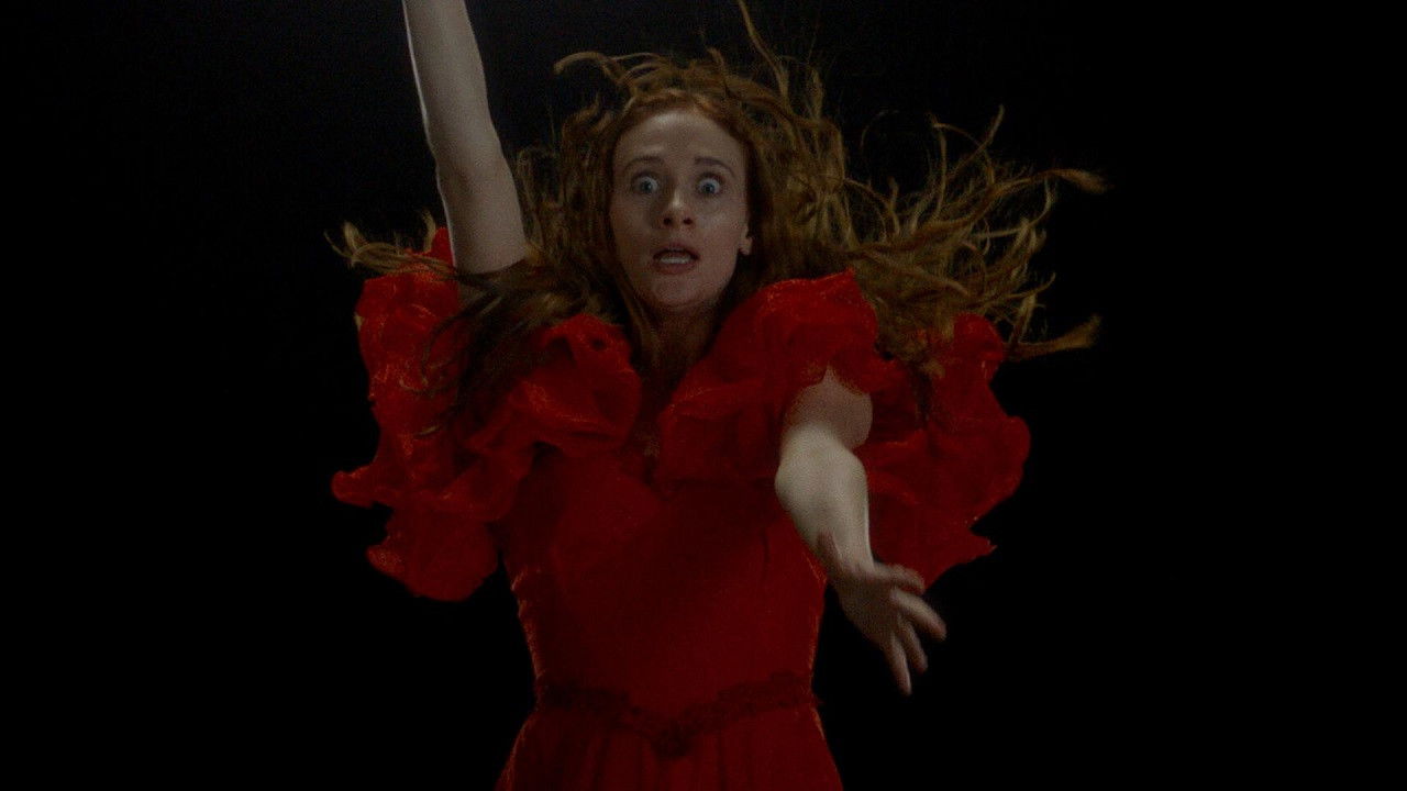 The Red Hourglass backdrop