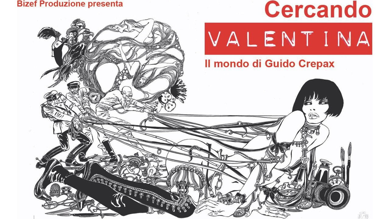Searching for Valentina: The World of Guido Crepax backdrop