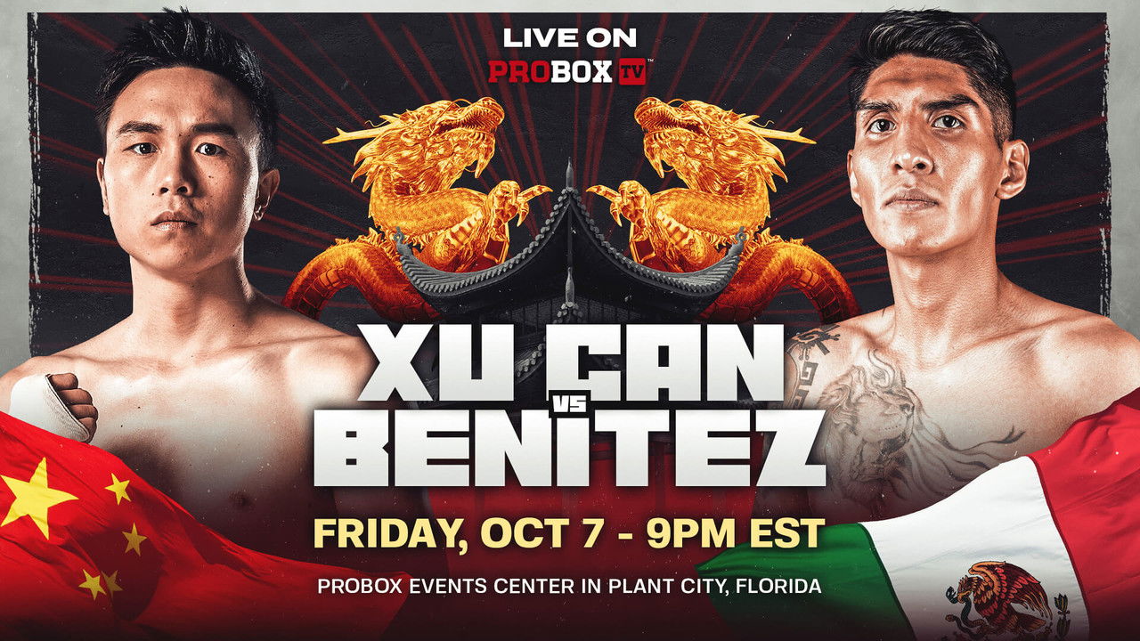 Can Xu vs. Brandon Leon Benitez backdrop