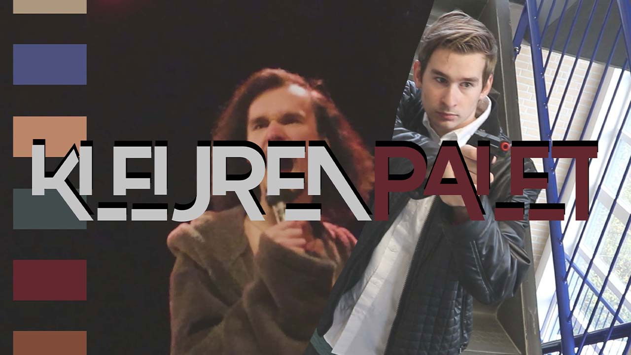 Kleurenpalet backdrop