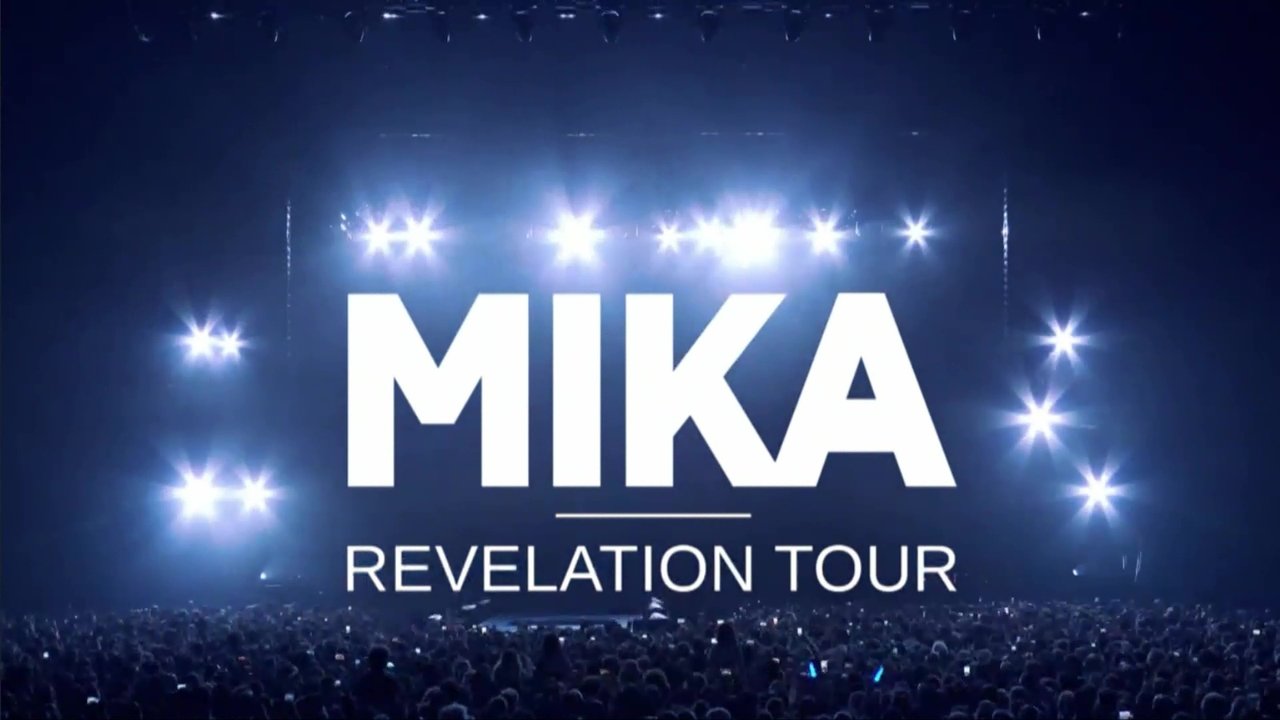 MIKA : Revelation Tour backdrop
