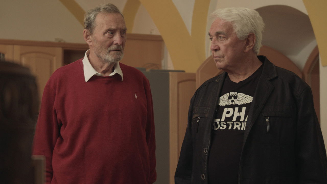 Stáří není pro sraby backdrop