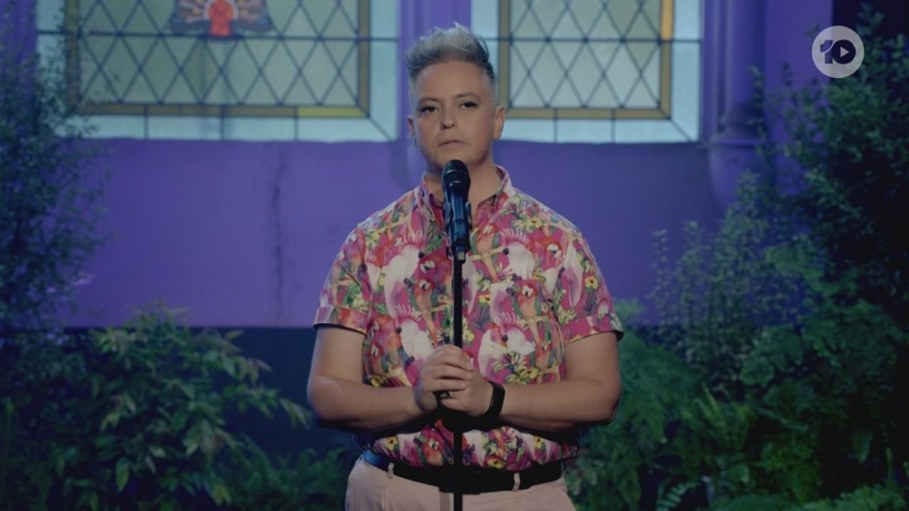 Geraldine Hickey: What a Surprise backdrop