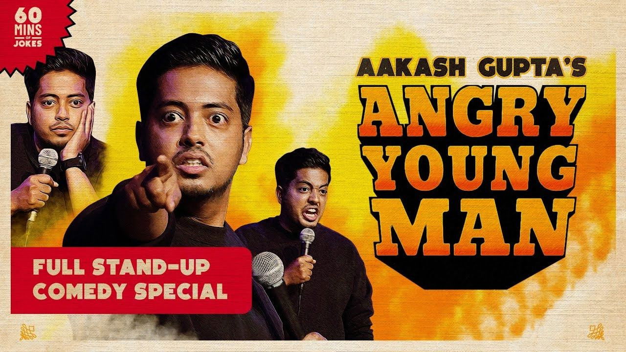 Aakash Gupta: Angry Young Man backdrop