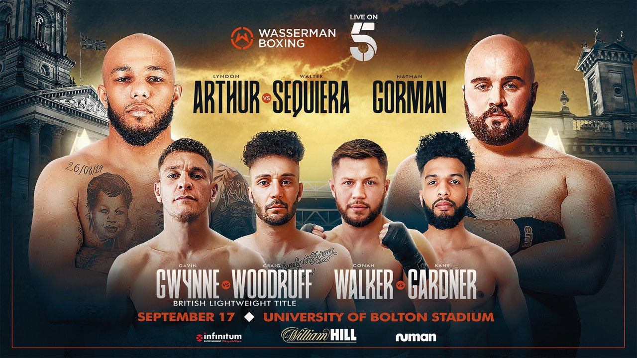 Lyndon Arthur vs. Walter Gabriel Sequeira backdrop