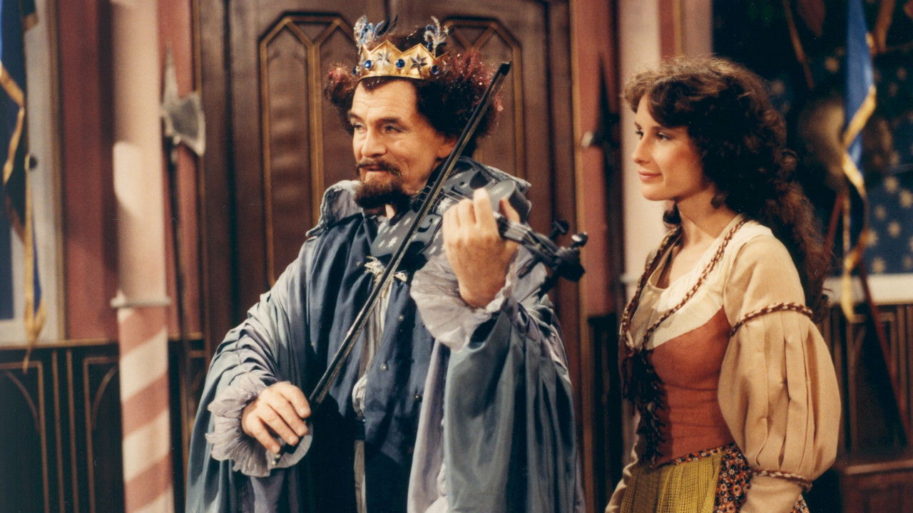 O houslích krále snů backdrop