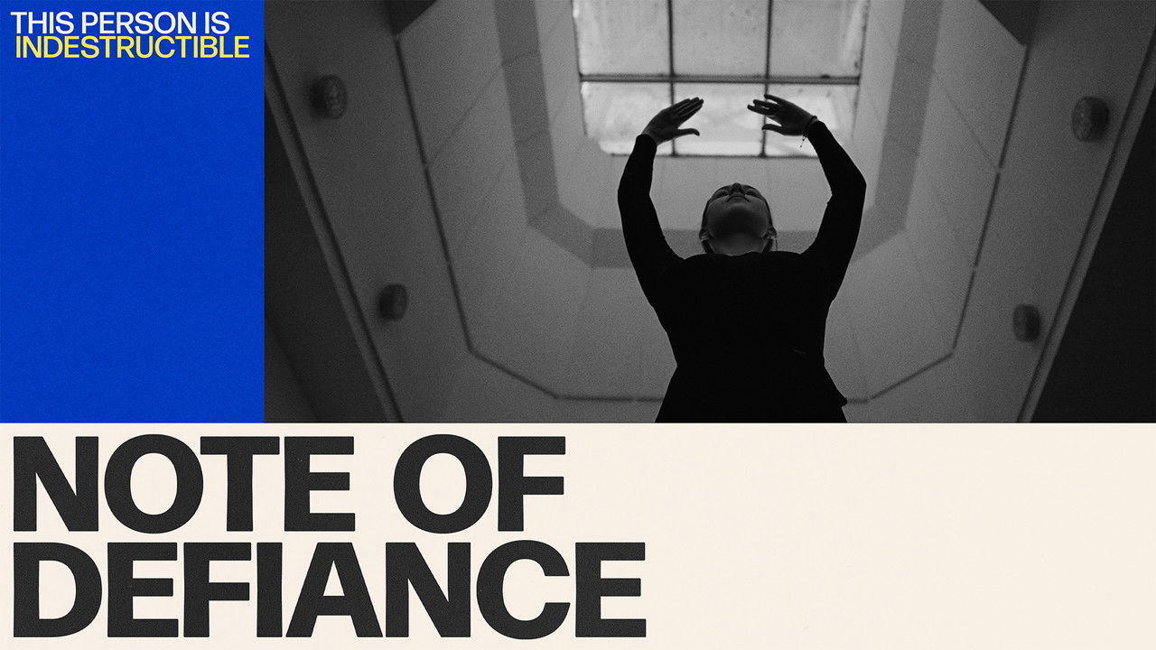 Note of Defiance backdrop