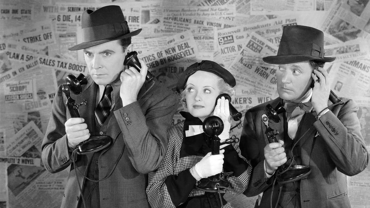 Front Page Woman backdrop