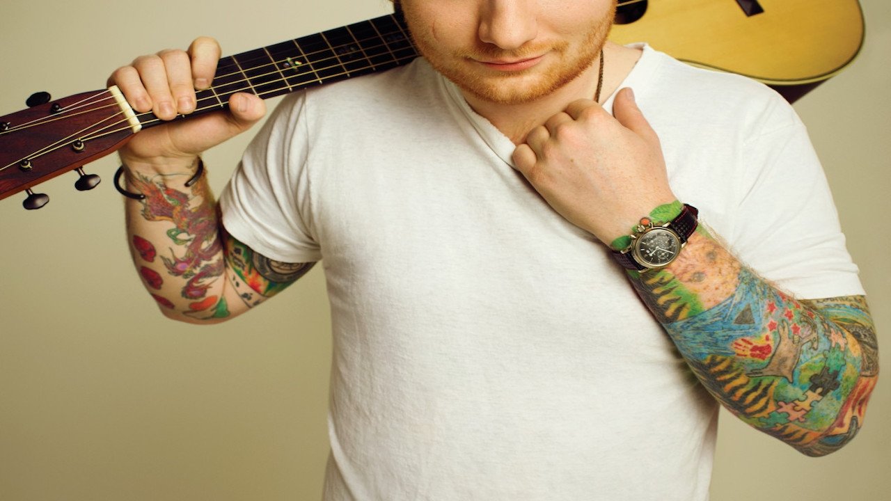 Ed Sheeran Live at iTunes Festival London backdrop